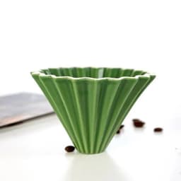 image-PEISIC Ceramic Pour Over Coffee Dripper Cone Filter Cup