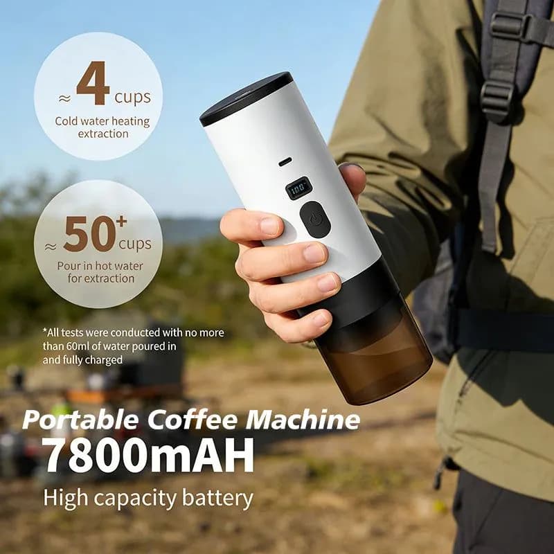image-JFBONIN XYD-003 7800mAh 3-in-1 Portable Coffee Maker