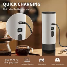 image-JFBONIN XYD-003 7800mAh 3-in-1 Portable Coffee Maker