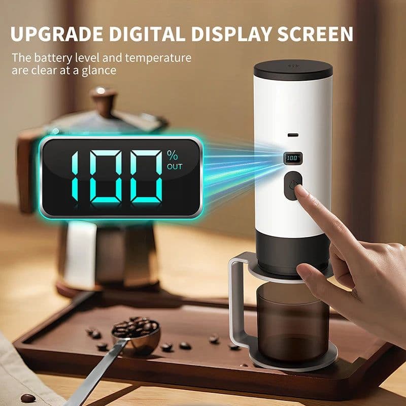 image-JFBONIN XYD-003 7800mAh 3-in-1 Portable Coffee Maker