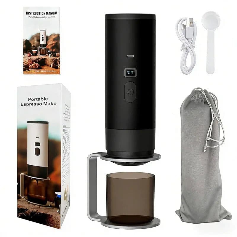 image-JFBONIN XYD-003 7800mAh 3-in-1 Portable Coffee Maker