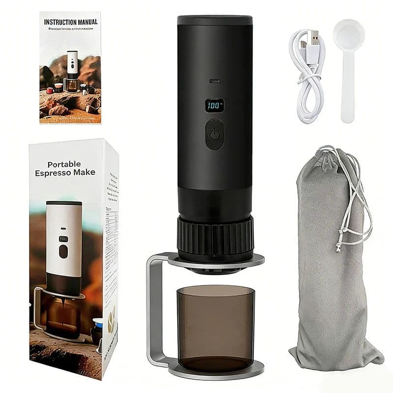 image-JFBONIN XYD-003 7800mAh 3-in-1 Portable Coffee Maker