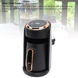 image-Turkish Coffee Machine 600W 300ML Anti Overflow