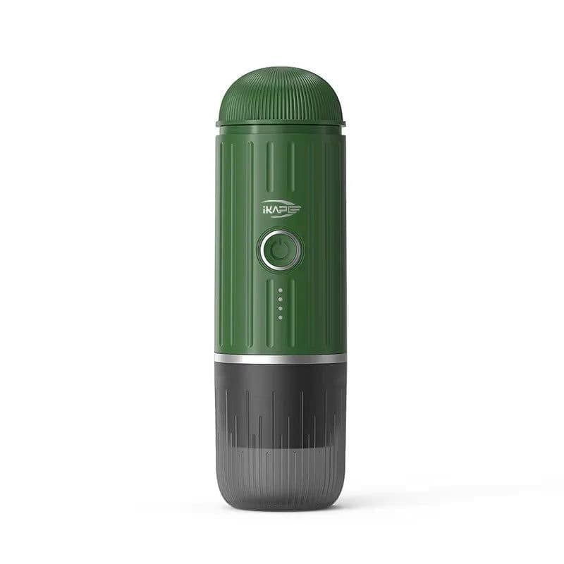 image-IKAPE Portable Electric Coffee Maker, Capsule/Ground