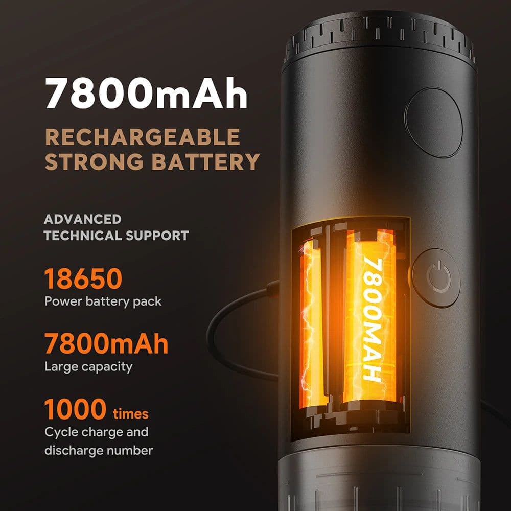 image-RECAFIM Portable Espresso Machine 19-Bar 7800mAh