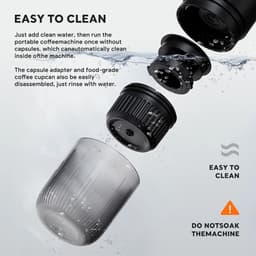 image-RECAFIM Portable Espresso Machine 19-Bar 7800mAh