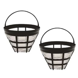 image-Reusable Nylon Coffee Filter Basket Cone