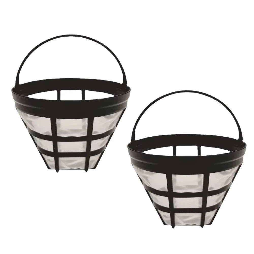 image-Reusable Nylon Coffee Filter Basket Cone