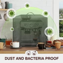 image-Espresso Machine Dust Cover 40cm Polyester Black