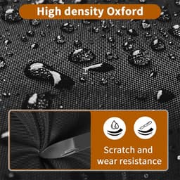 image-Espresso Machine Dust Cover 40cm Polyester Black