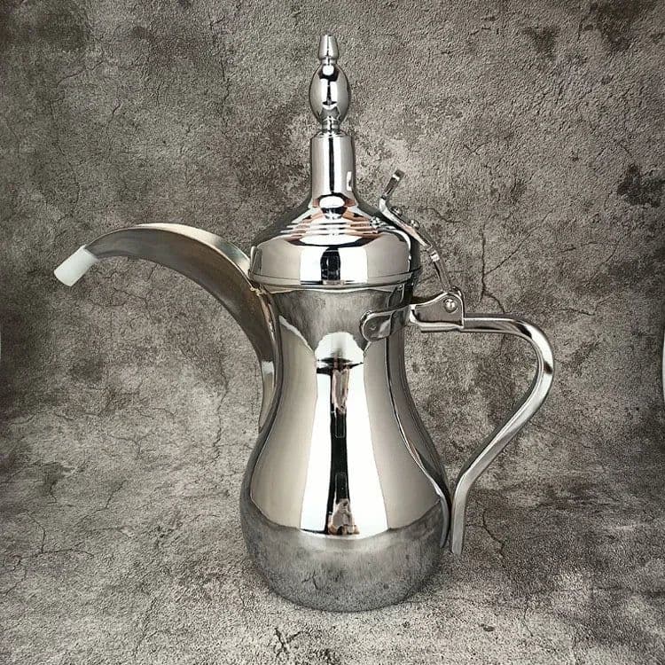 image-Golden Arabic Coffee Pot 500/700ML Stainless Steel