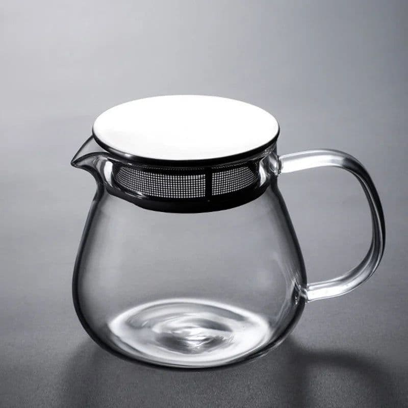 image-Leeseph Glass Coffee Percolator Pot with Lid