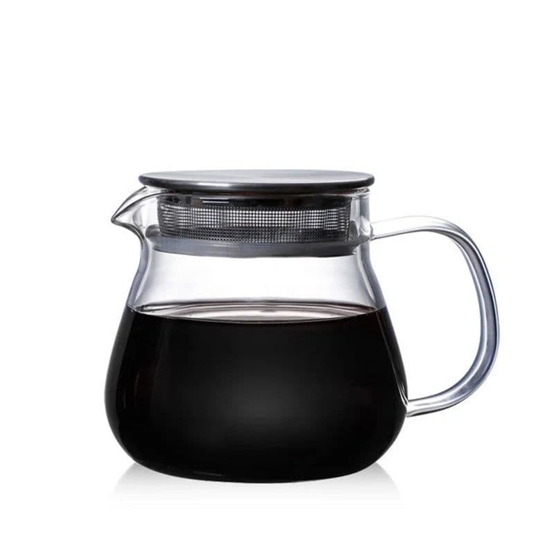 image-Leeseph Glass Coffee Percolator Pot with Lid