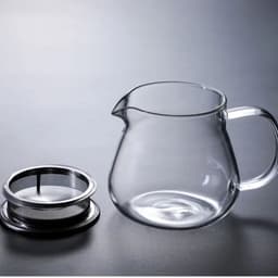 image-Leeseph Glass Coffee Percolator Pot with Lid