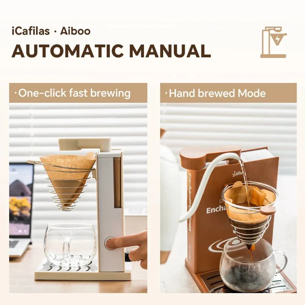 image-Foldable Electric Coffee Maker - Portable Travel Brew