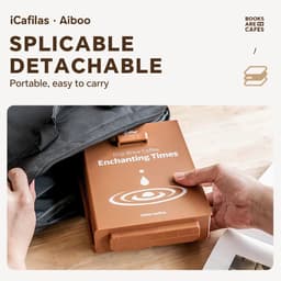 image-Foldable Electric Coffee Maker - Portable Travel Brew
