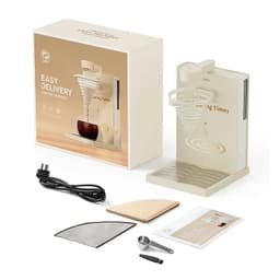 image-Foldable Electric Coffee Maker - Portable Travel Brew