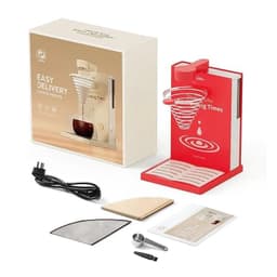 image-Foldable Electric Coffee Maker - Portable Travel Brew