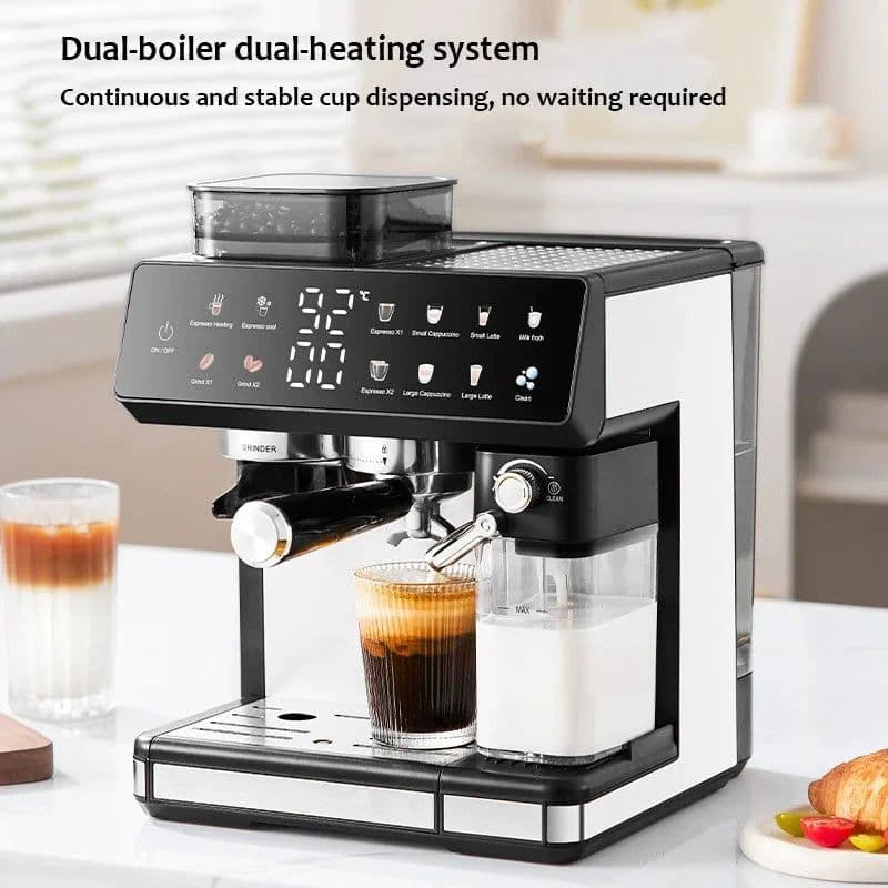 image-FANZHI 220V Fully Automatic Espresso Machine