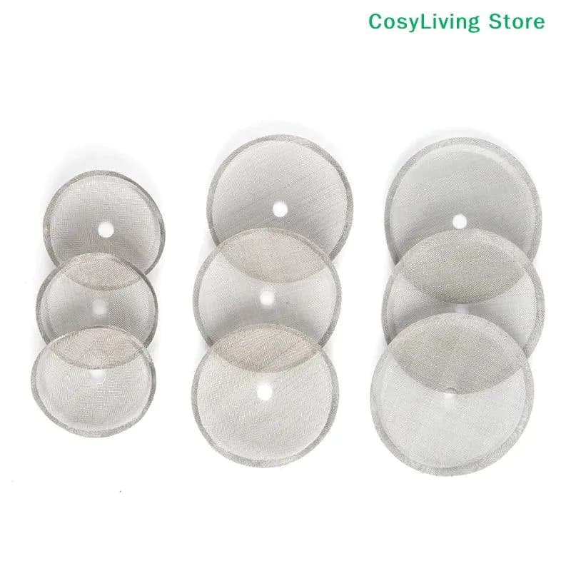 image-3Pcs Stainless Steel French Press Coffee Filter