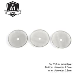 image-3Pcs Stainless Steel French Press Coffee Filter