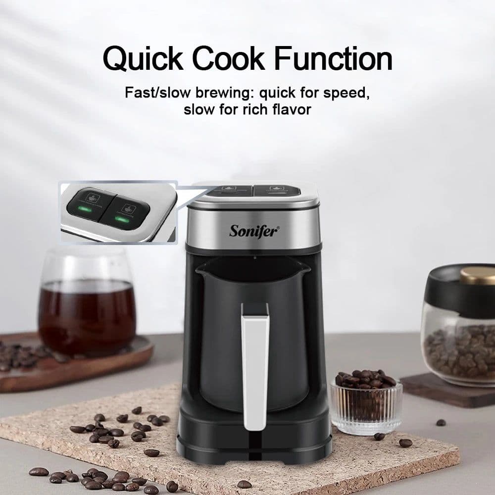 image-Sonifer SF-3588 Turkish Coffee Maker 250ml 700W