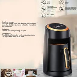 image-Homgeek Turkish Coffee Machine 600W 300ML