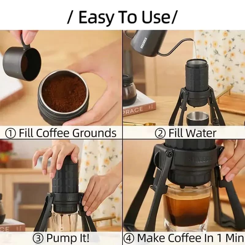 image-STARESSO Mirage SP300 Plus Portable Espresso Maker