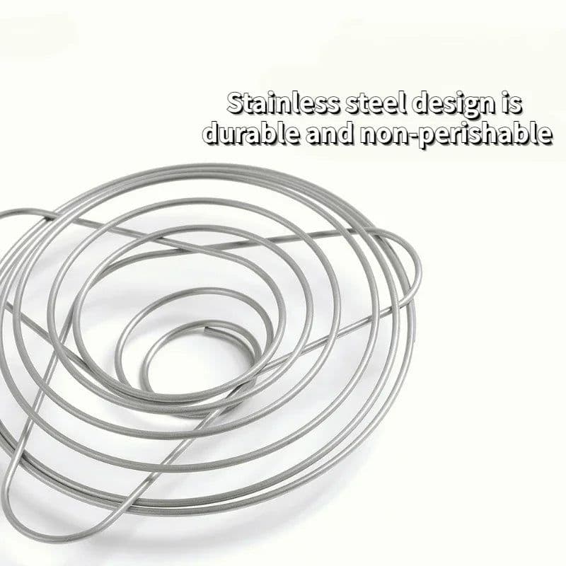 image-Spring Loaded Coffee Filter Holder, Stainless Steel