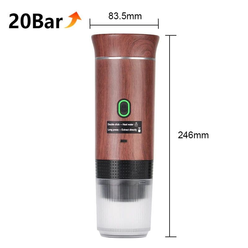 image-Denokin KF-JN-02 Portable Espresso Machine 20 Bar