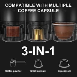image-Denokin KF-JN-02 Portable Espresso Machine 20 Bar