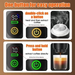 image-DENOKIN KF-JN-02pro2.0 Portable Espresso Machine 20 Bar