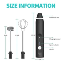 image-BALASHOV USB Electric Milk Frother