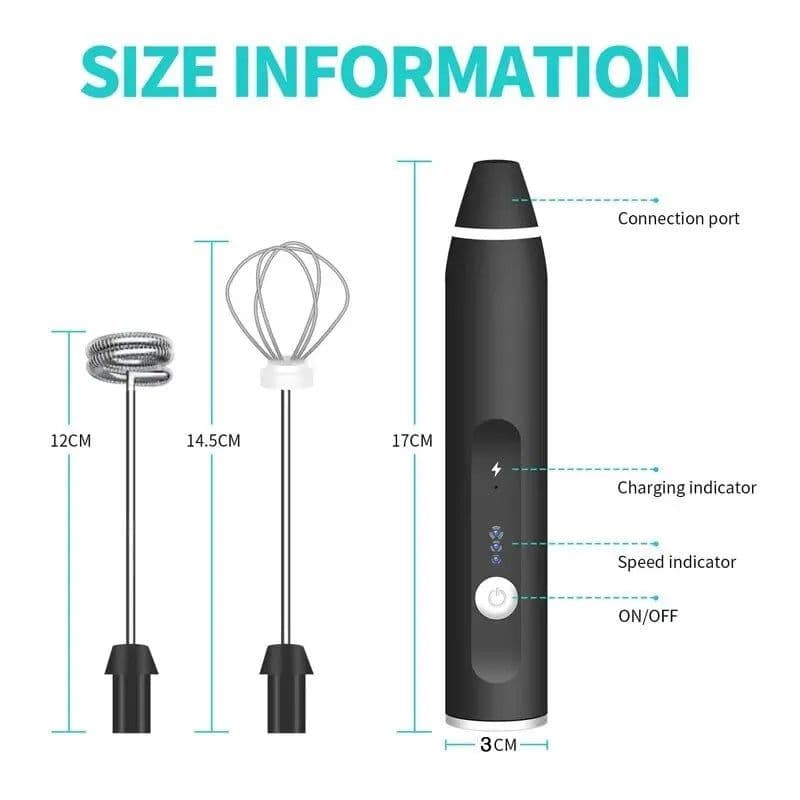 image-BALASHOV USB Electric Milk Frother