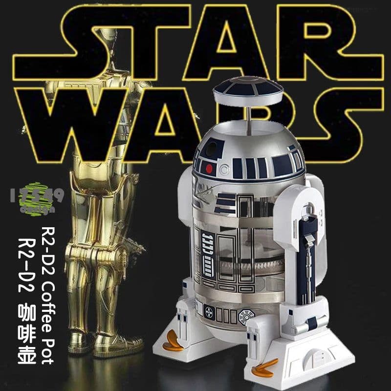 image-Star Wars R2-D2 960ml Moka Coffee Maker