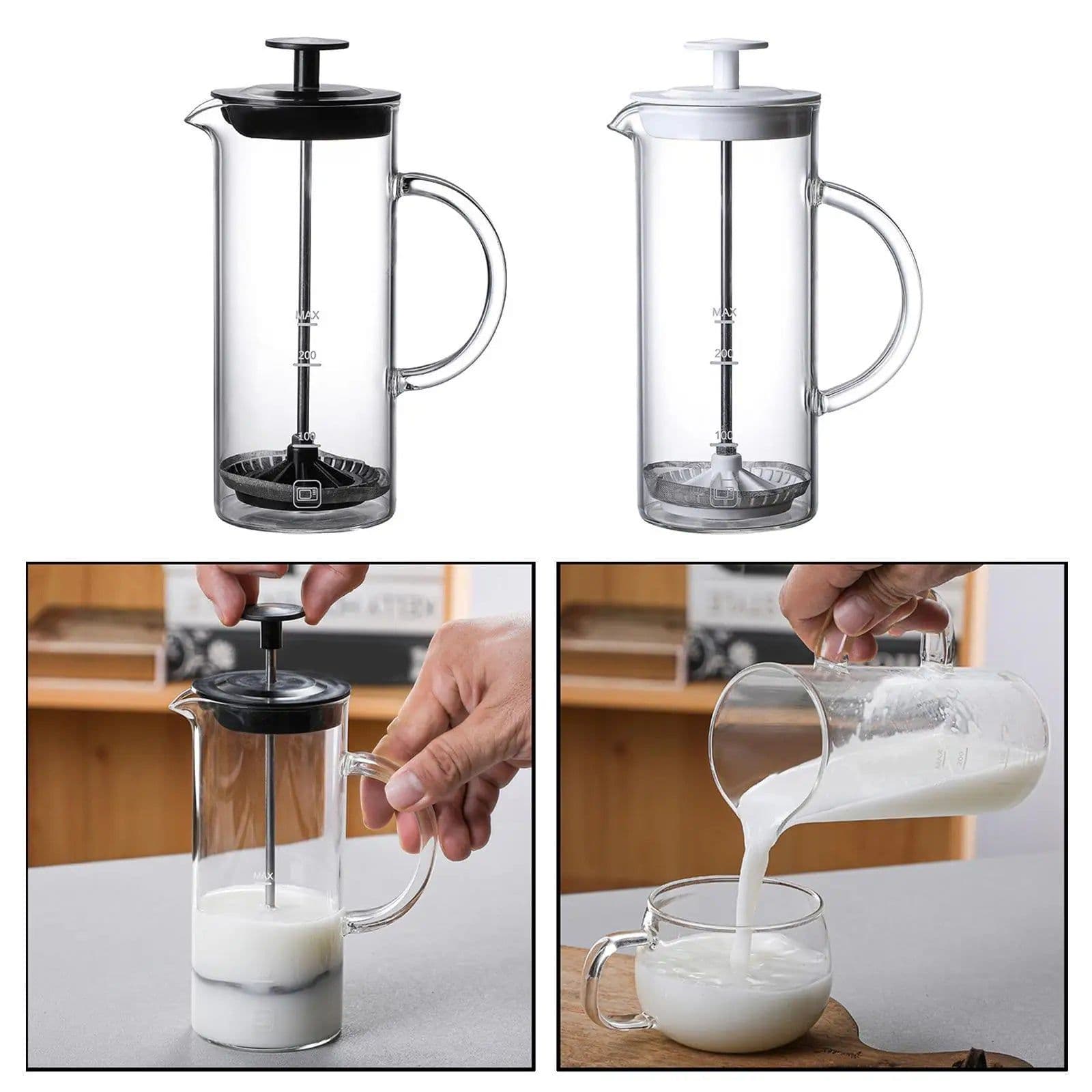 image-Kesoto French Press Coffee Maker 480ml Glass