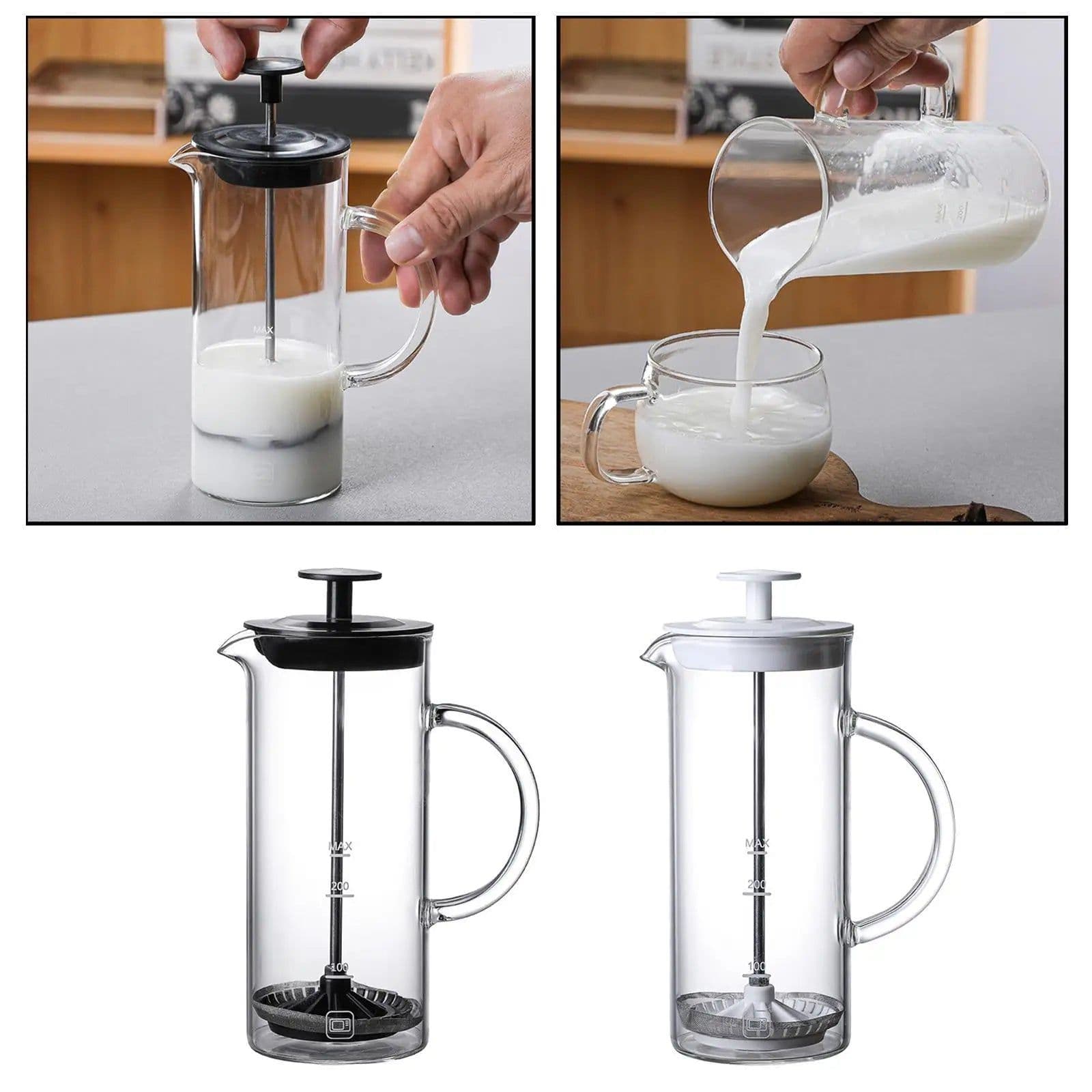 image-Kesoto French Press Coffee Maker 480ml Glass