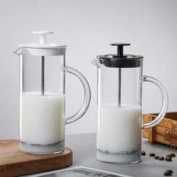 image-Kesoto French Press Coffee Maker 480ml Glass