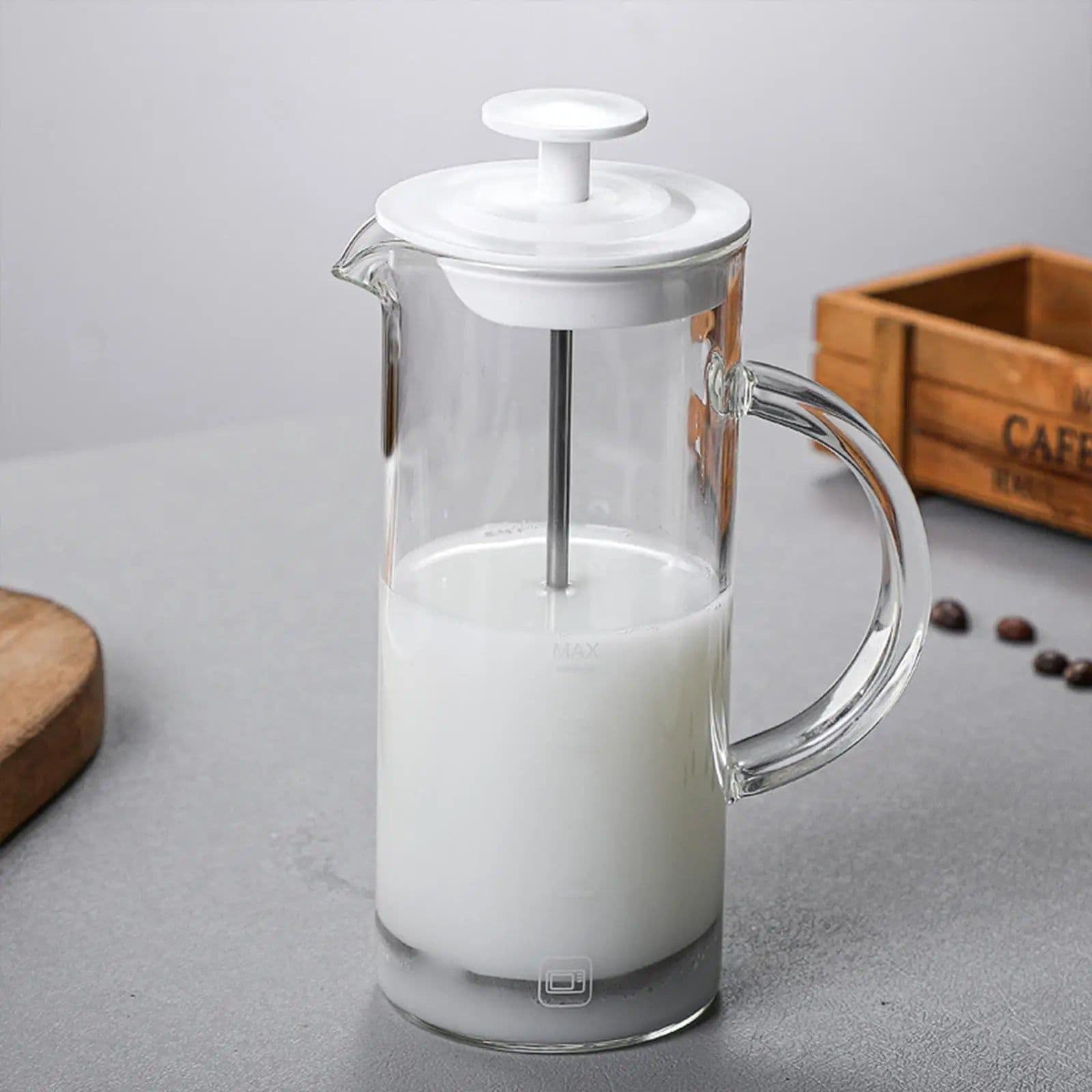 image-Kesoto French Press Coffee Maker 480ml Glass