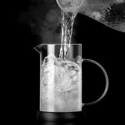 image-French Press Coffee Maker 350ML Glass Stainless Steel