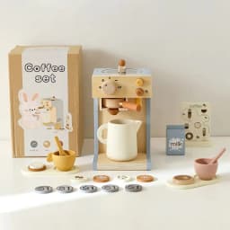 image-Wooden Train Set Toy for Kids