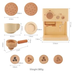 image-Wooden Train Set Toy for Kids