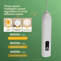 image-Zartsen Wireless Milk Frother Type-C Handheld
