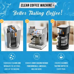 image-Coffee Machine Descaler Tablets, 24 Count