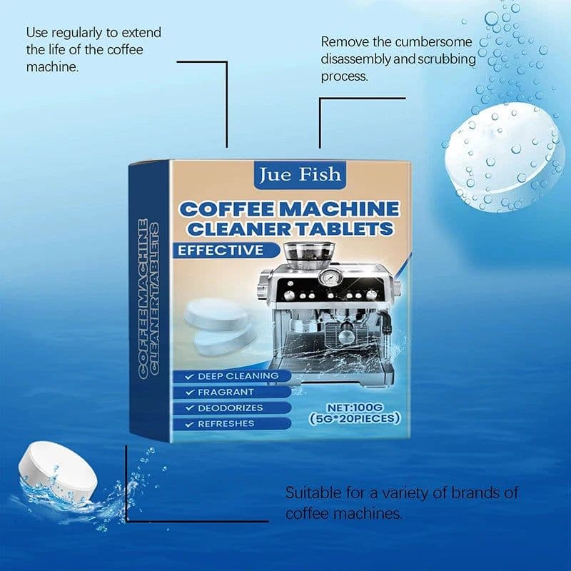 image-20Pcs Coffee Machine Cleaning Tablets