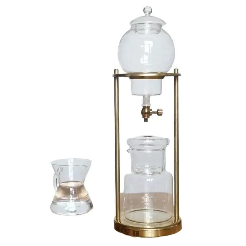 image-600ml Cold Brew Coffee Pot Set Borosilicate Glass