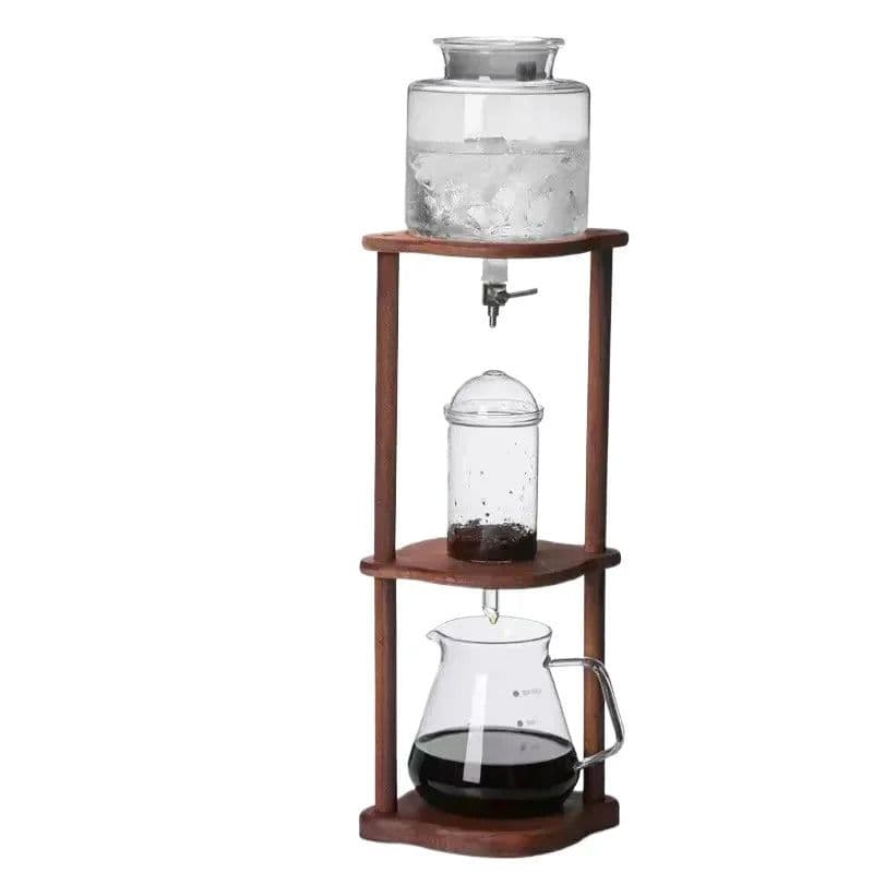 image-600ml Cold Brew Coffee Pot Set Borosilicate Glass