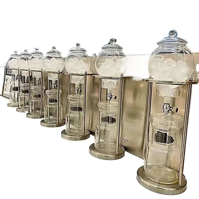 image-600ml Cold Brew Coffee Pot Set Borosilicate Glass
