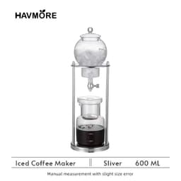 image-600ml Cold Brew Coffee Pot Set Borosilicate Glass