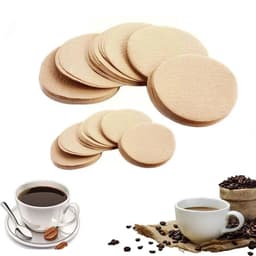 image-Round Coffee Filter Paper 56/60/68mm 100Pcs